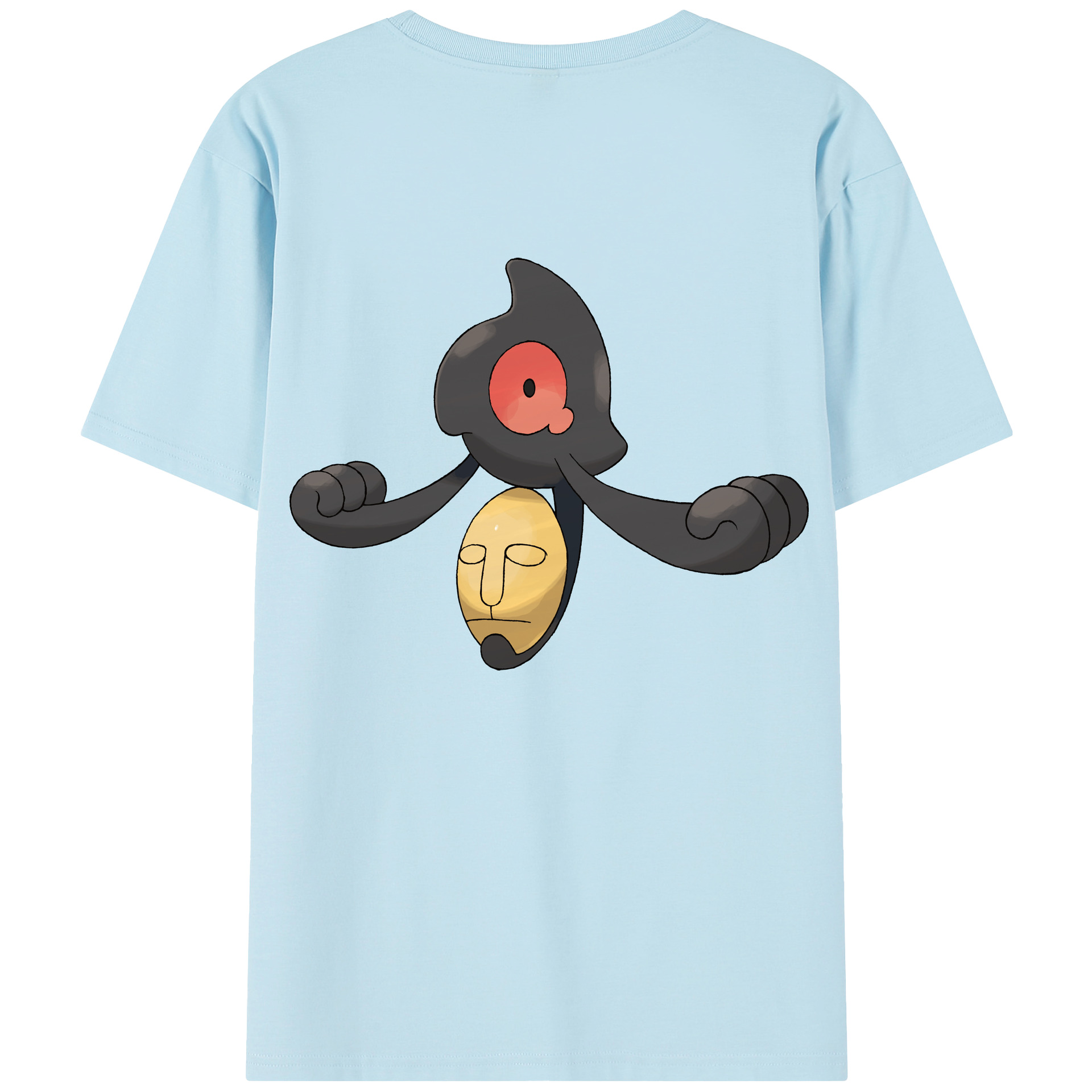 （画像用） ポケットモンスター Pokémon 綿100％半袖Tシャツ（背面プリント）